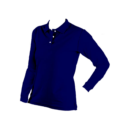 POLO MAXPP DAMA MANGA LARGA - Artículos Promocionales MAS RECIO